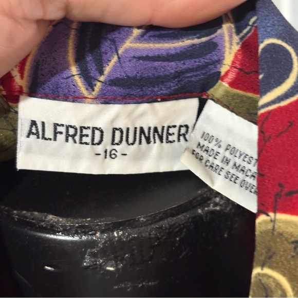 Alfred Dunner Multicolor Abstract Shirt - Picture 5 of 5